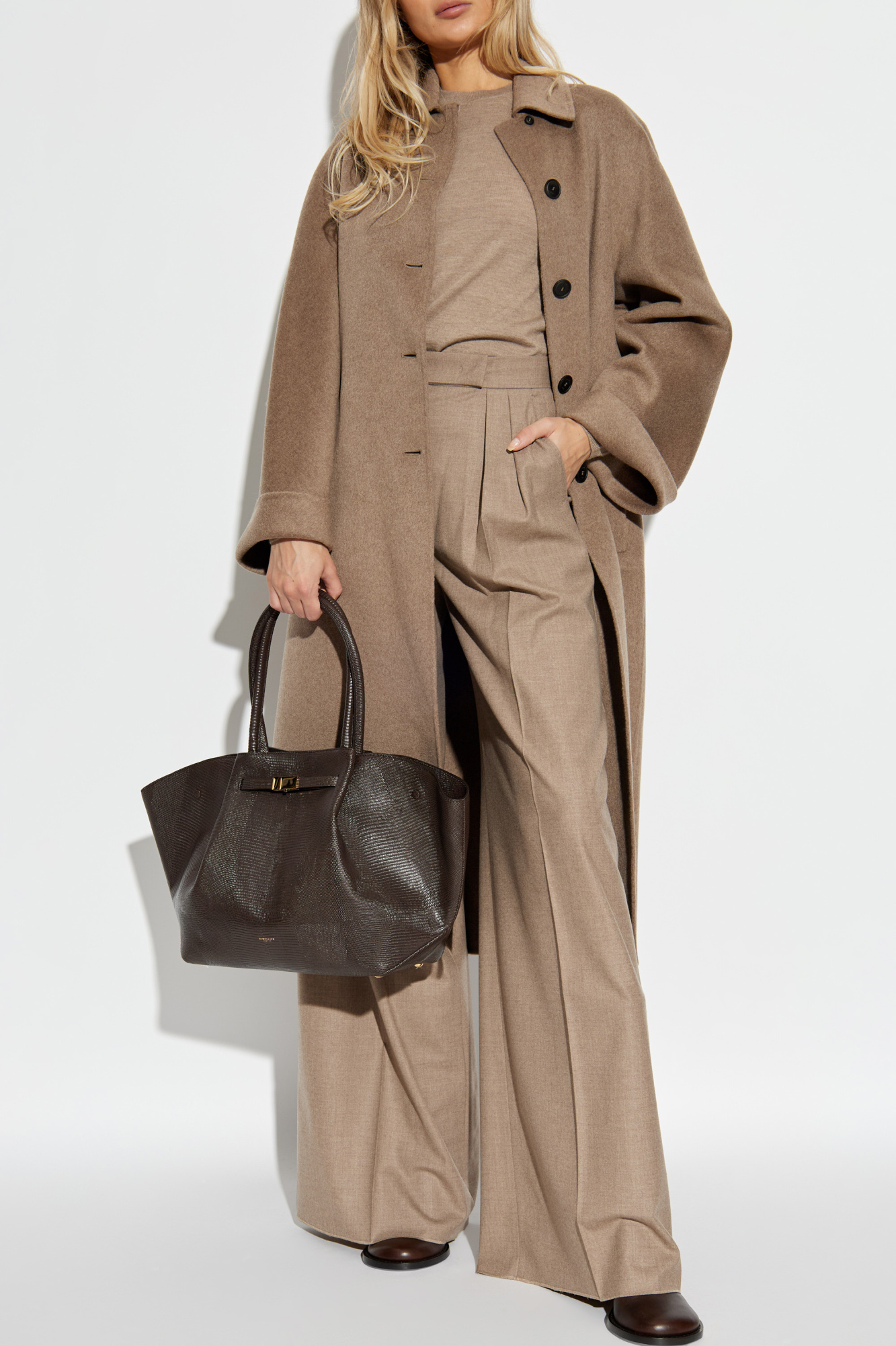 Beige Creased trousers `Zulia` Max Mara - Vitkac Italy